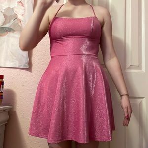 Pink homecoming dress